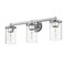 Z-Lite Thayer Vanity, 3-Light, 22.5 In.W x 5.75 In.L x 8.75 In.H, Chrome /Clear 742-3V-CH - alternate 6